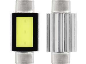 Ampoules LED Canbus COB3 feston C5W C10W C3W 36mm blanche 12V