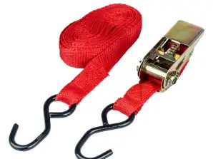 Cinta de transporte de seguridad con tensor 500 kg 25 mm 5 m