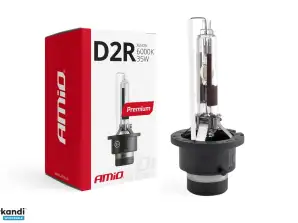 Ampoule xenon D2R 6000K Amio Premium Amio 01971