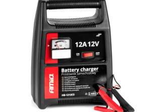 Lader for batteri 12a 12v sbc 12a amio 02089