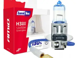 Halogenpærer H3 12V 55W LumiTec Limited 130 duo Amio 02102