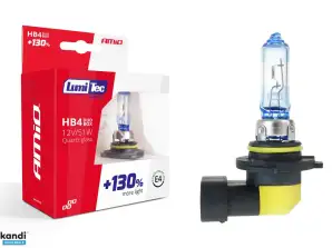 02104 Set med halogenlampor HB4 12V 51W LumiTec Limited 130 Duo Box