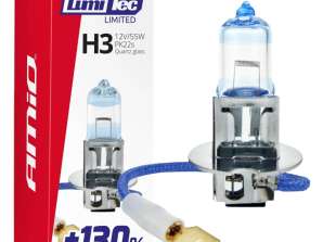 H3 halogenpære 12v 55w lumitec begrenset 130 amio 02131