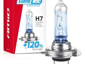 H7 Halogenová žárovka 12v 55w Lumitec Super White 120 amio 02138
