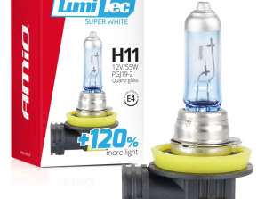 H11 12v 55W LUMITEC SUPER WHITE 120 AMIO 02139 halogenpære
