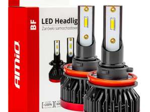 LED-Autolampen Serie BF H8 H9 H11 H16 6000K CANBUS AMIO 02245