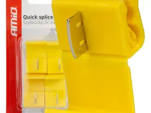 Elektrische snelkoppelingen 04 6mm2 24a 4 stuks blister amio 02342