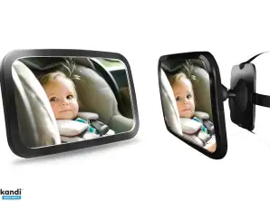 Kinderspiegel zur Beobachtung im Auto 29x19cm amio 02387