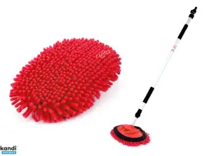 Cepillo telescópico de microfibra para lavar coches 120 200 cm amio 02398