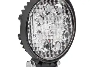 Arbeitslampe Halogen LED Flutlicht AWL06 9 LED 12V 24V Amio 02420