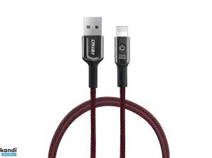 USB iPhone lightning kabel s LED diodom 1 m uc 10 amio 02527