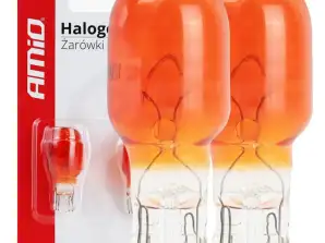 Halogenlampen T15 WY16W W2.1x9.5D 12V 2 Stück Amio 02550