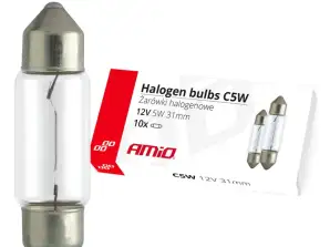 Halogenlampen C5W Festoon 31mm 12v 10 Stück amio 02553