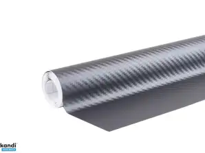 Folie Carbon 3D grafit 30cm x 150cm amio 02599