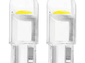 LED-Lampe Standard T10 W5W COB HPC 12V Klar Weiß