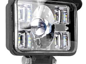 Arbeitslampe Halogen LED Strahler AWL32 17LED 12V 24V AMIO 02659