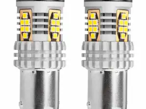 LED-Lampen canbus 3020 24smd 1156 ba15s p21w r10w r5w weiß 12v 24v amio 02797