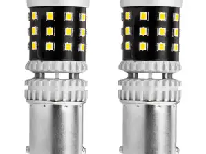 LED-Lampen canbus 2016 39smd 1156 ba15s p21w r10w r5w weiß 12v 24v amio 02799