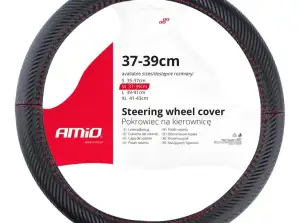 Auton ohjauspyörän suoja m 37 39cm swc 38 m amio 02811