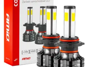 LED-Autolampen COB-Serie HB3 6500K Amio 02846