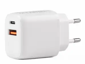 Verkkolaite pro 09 usb usb c 20w quick charge 230v amio 02935