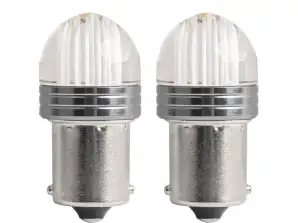 LED Lampen Standard P21W 9SMD 12V klar Blister 2 Stück Amio 02953