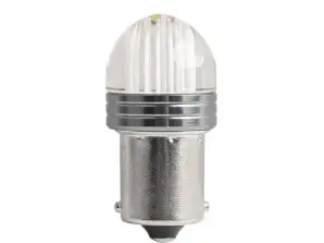 LED-Lampen Standard P21W 9SMD 12V klarweiß 100 Stück AMIO 02954