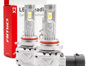 LED-Autolampen Serie X2 HB3 9005/HIR1 9011/H10 6500K CANBUS AMiO 02975