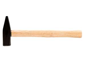 Marteau de serrurier 800 g. manche en bois