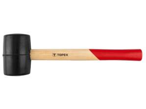 Gummiklubbe 60 mm/400 g. treskaft