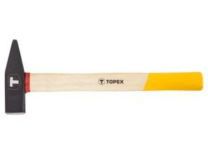 TOP 02A410 Schlosserhammer 1000 g. Holzstiel