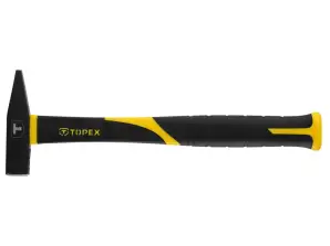 Låsesmedhammer 200 g. håndtak av glassfiber