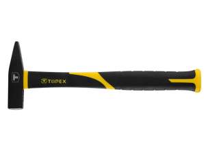 TOP 02A833 Schlosserhammer 300 g. Stiel aus Fiberglas