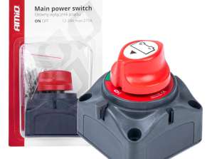Schalter Abtrennung Strom Hebel Batterie 275A Amio 03028