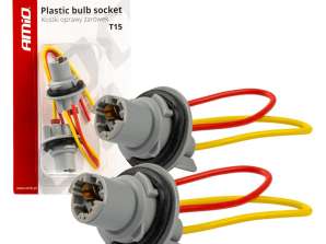 Kanta lamppulle T15 W16W W5W Amio 03049