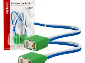 Einfache keramische Steckerhülsen H7 Amio 03054 Steckdose