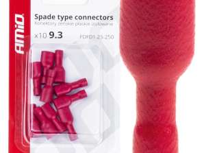 Isolierte flache weibliche Konnektoren 6.6mm 0.5 1.5mm2 10a 10 St. amio 03063