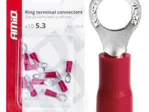 Anschlussklemmen Ringklemmen 5.3mm 10Stück amio 03077