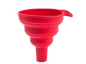 Entonnoir pliable en silicone universel amio 03114