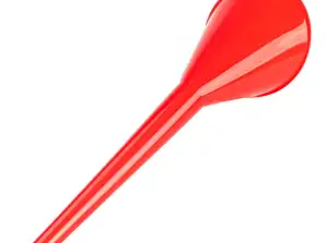 Narrow angled small funnel for fuel liquids water 29 cm amio 03148