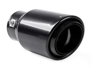 Auspuff-Endrohr Edelstahl mt 024b schwarz amio 03169