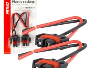 Gerade Keramikwürfel H8 H9 H11 Sockel Amio Stecker 03182