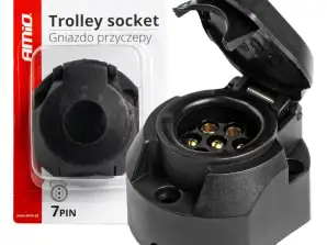 Trailer Socket Plastic 7 Pin amio 03214