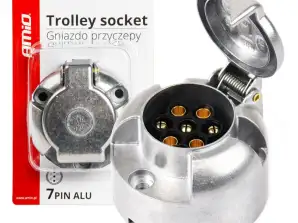 7 Pin Aluminum Trailer Socket