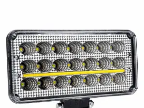 Werklamp Halogeen LED Spot AWL43 27 LED 81W 12V 24V AMIO 03254