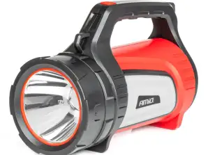 Lampe de poche rechargeable t6 cob 10 modes amio 03275