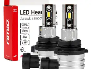LED Auto-Autolampen Serie H Mini HB4 9006 6500K Canbus AMiO 03335