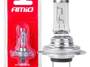 Ampoule halogène H7 12V 55W E4 1 pièce blister Amio 03363