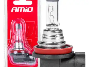 Ampoule halogène h11 12v 55w 1pc. blister amio 03365