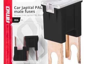 Auto-Sicherungen JAPVAL PAL männlich 2 Stück 80A AMIO 03410